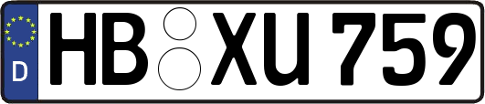 HB-XU759