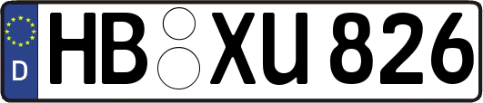 HB-XU826