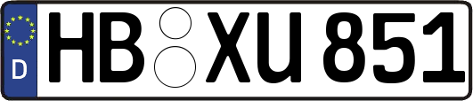HB-XU851