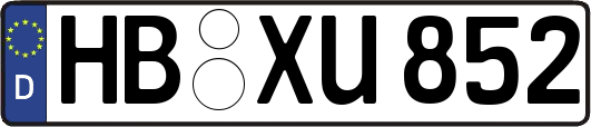 HB-XU852