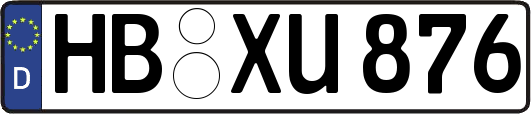 HB-XU876