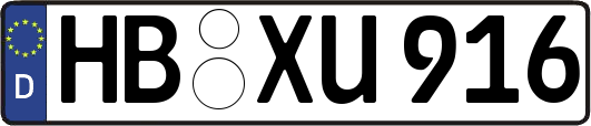 HB-XU916