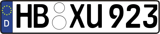 HB-XU923