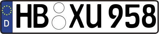 HB-XU958