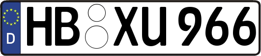 HB-XU966