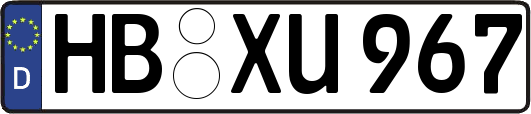 HB-XU967