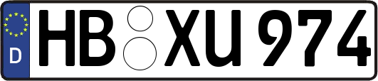 HB-XU974