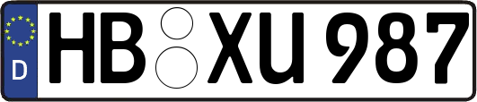 HB-XU987