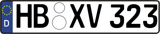 HB-XV323