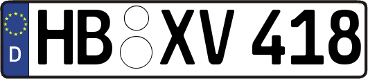 HB-XV418
