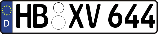 HB-XV644