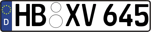 HB-XV645