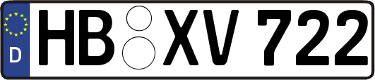 HB-XV722