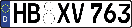 HB-XV763