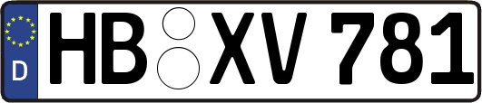 HB-XV781