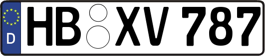 HB-XV787