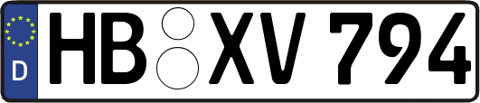 HB-XV794
