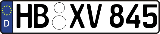 HB-XV845