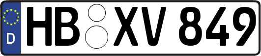 HB-XV849
