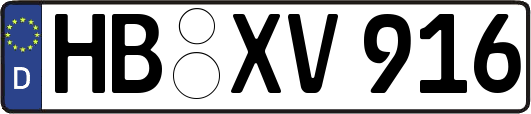 HB-XV916