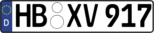 HB-XV917