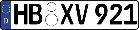 HB-XV921