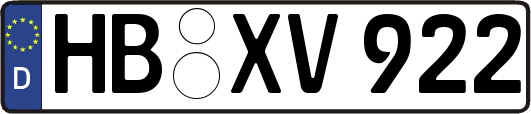 HB-XV922