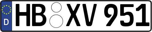 HB-XV951