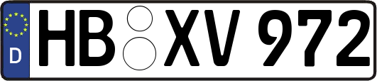 HB-XV972