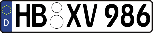 HB-XV986