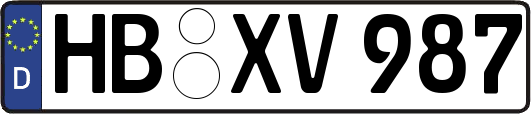 HB-XV987