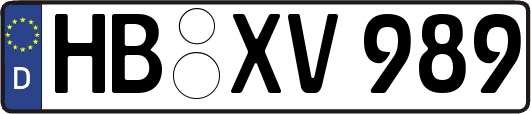 HB-XV989