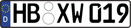 HB-XW019