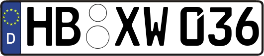 HB-XW036