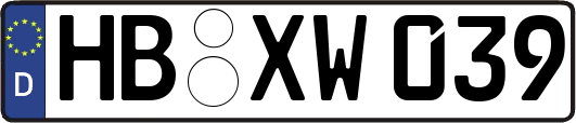 HB-XW039