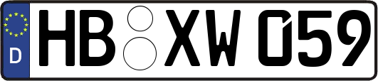 HB-XW059