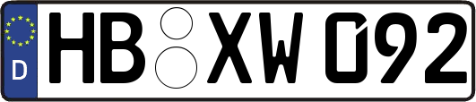 HB-XW092