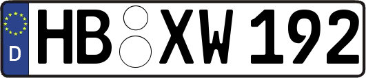 HB-XW192