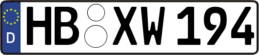 HB-XW194