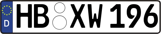 HB-XW196