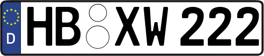 HB-XW222