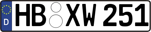 HB-XW251