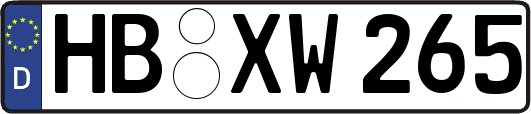 HB-XW265