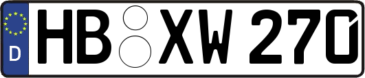 HB-XW270