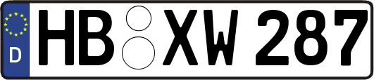 HB-XW287