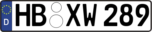 HB-XW289