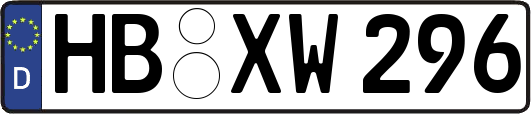 HB-XW296