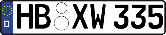 HB-XW335