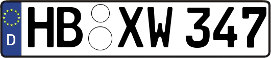HB-XW347