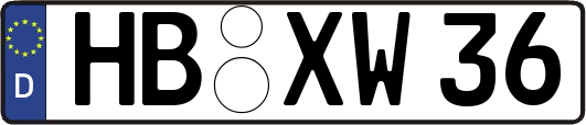 HB-XW36